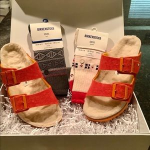 Birkenstock Arizona Wool Felt NWOT size 40